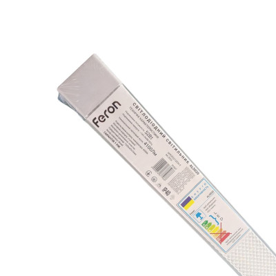 AL5020 230V 18W 1300LM 6500К SMD2835, 600*60*23 mm, IP40