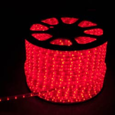 Дюралайт LED 2WAY 13мм верт. червоний (36 led/m) світлодіодний