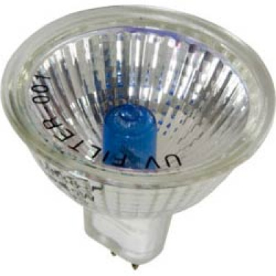 MR-16 12V50W С/C супер біла (super white blue)