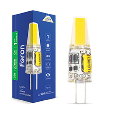 LB-424  AC/DC12V 3W COB G4 2700K 240lm