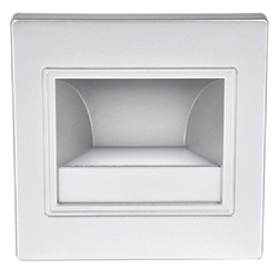 JD12 2W 100LM 4000K, сріблястий 85*85*55мм