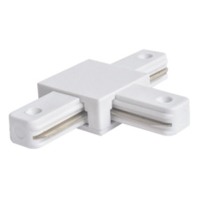 LD1003 конектор Т-подібний для шинопровода однофазного, білий