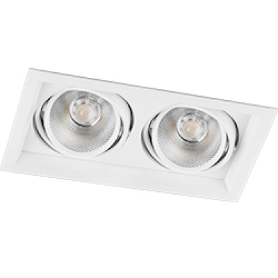 AL202 2хCOB 20W 3200LM 4000K IP20 315*175*80 мм білий