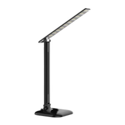 DE1725 настільний світильник чорний 30LED 9W 4000K (36*15*15cm) IP20