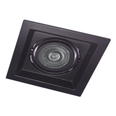 DLT201 MR16/G5.3 чорний поворотний