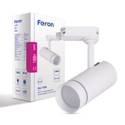 AL106 SMD 18W 4000K, IP40 80град білий 70*170*160 мм