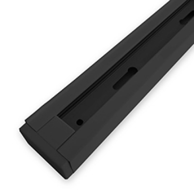 CAB1100 шинопровід однофазний для трекових світильників, чорний 1м