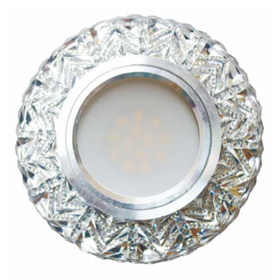 7031 MR16 прозорий із led підсвіткою SMD2835 15leds (4000K)