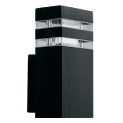 DH0806 230V без лампи E27 IP54 чорний 65*110*195