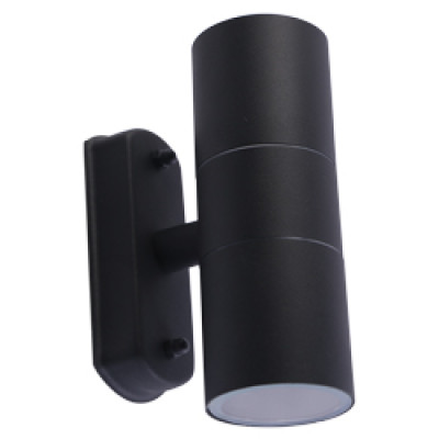 DH0704 230V 2*GU10, 60*163*103 чорний