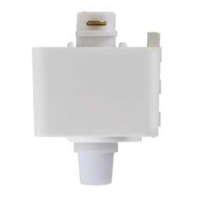 LD1040 адаптер для шинопровода однофазного, білий