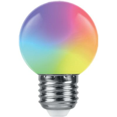 LB-37 G45 230V 1W E27 RGB матова