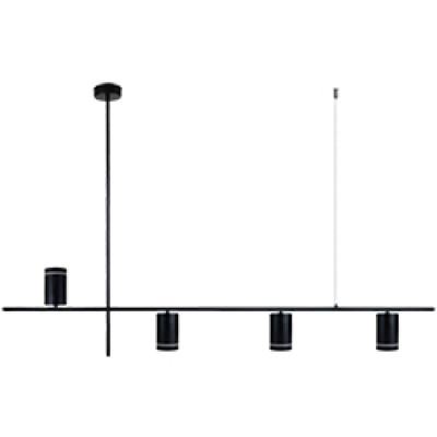 ML374 4xMR16/GU10 чорний