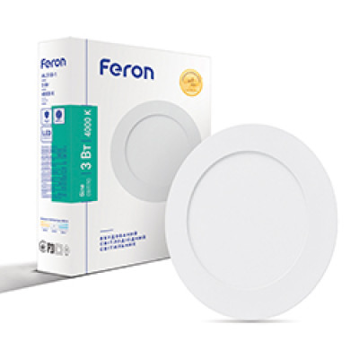 AL510-1  3W круг, білий 180Lm 4000K 83*16mm