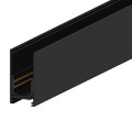 CABM1000 чорний 1м накладний Шинопровід для низьковольтних трекових світильників