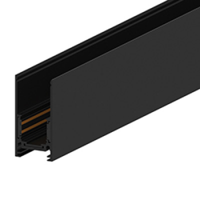 CABM1000 чорний 2м накладний Шинопровід для низьковольтних трекових світильників