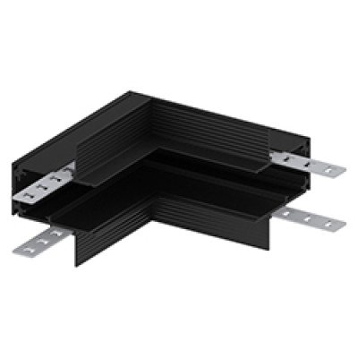 LD2005 чорний з'єднувач внутрішній кутовий для низьковольтного вбудованого шинопровода