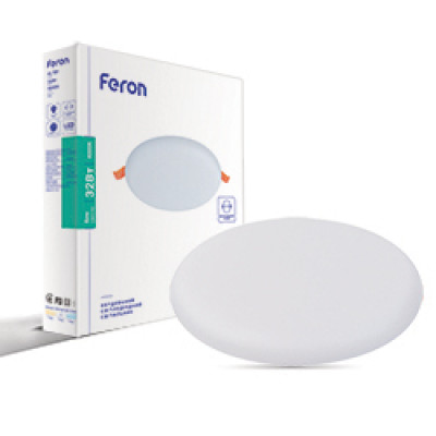 AL701 32W 3200Lm 4000K круглий вбудований 225*20mm