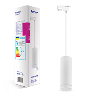 ML328-TR MR16/GU10, 70*260мм, підвіс 120 см, білий