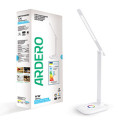 DE1729ARD настільний світильник білий 9W 2700K-4000K-6500K 450LM , димер, RGB (18*13*38cm) IP20