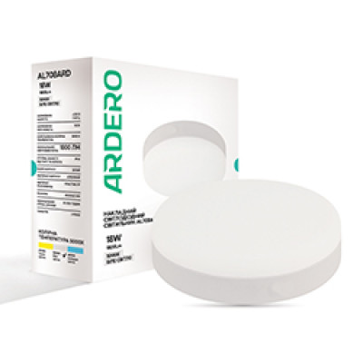 AL708ARD 18W коло накладний 1800Lm 5000K 120*40mm