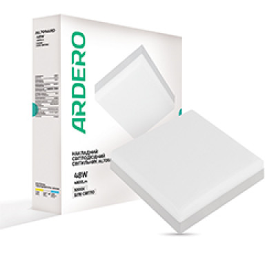 AL709ARD 48W квадрат накладний 4800Lm 5000K 300*300*40mm