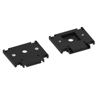 LD2032 заглушка чорна для вбудованого шинопроводу CABM1003