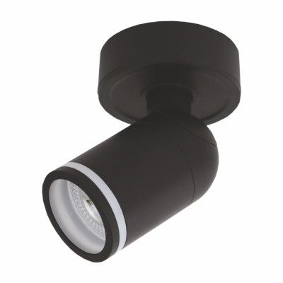 ML316 MR16/G5.3 чорний, поворотний, Ф55*130мм