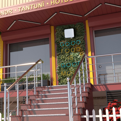 LL-4020ARD 20W 2000Lm 6500K (118*102*37мм) чорний IP65