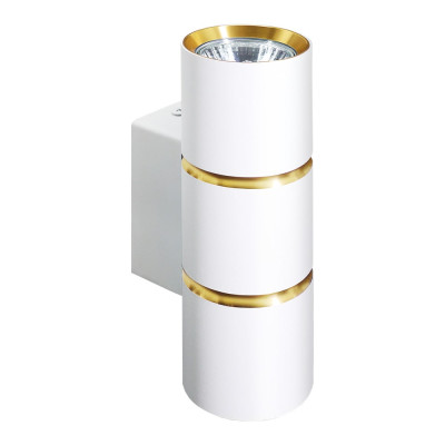 ML389-2 MR16/GU10, білий+золото, Ф55*180мм BAMBOO