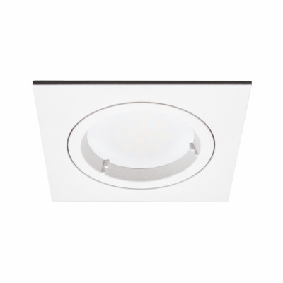 DL6300 MR16/G5.3 алюміній, білий квадрат