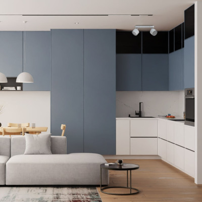 ML411-2 GX53, білий, подвійний, поворотний, 280*80*96 мм  LC