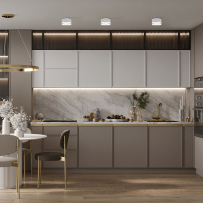 ML406 GX53, білий, ф80*45 мм  ARD