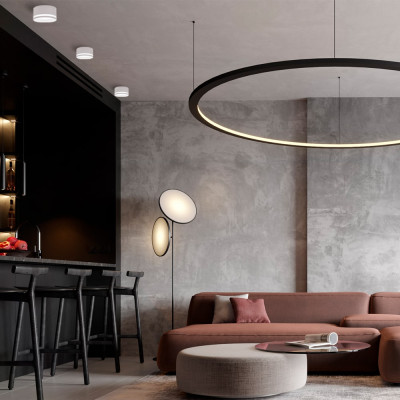 ML406 GX53, білий, ф80*45 мм  ARD