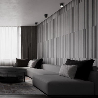 ML408 GX53, чорний, ф82*80 мм  ARD