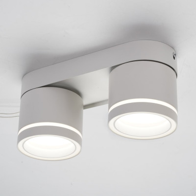 ML418-2 GX53, білий, подвійний, поворотний, 220*82*93 мм  ARD