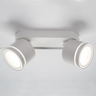 ML418-2 GX53, білий, подвійний, поворотний, 220*82*93 мм  ARD