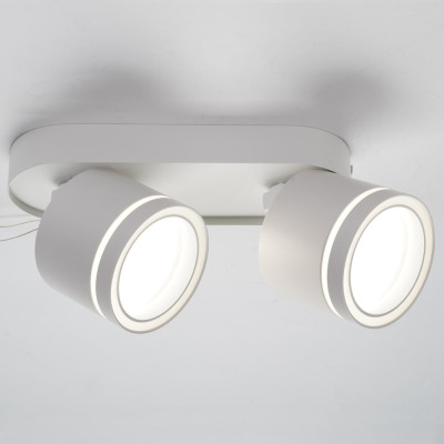 ML418-2 GX53, білий, подвійний, поворотний, 220*82*93 мм  ARD