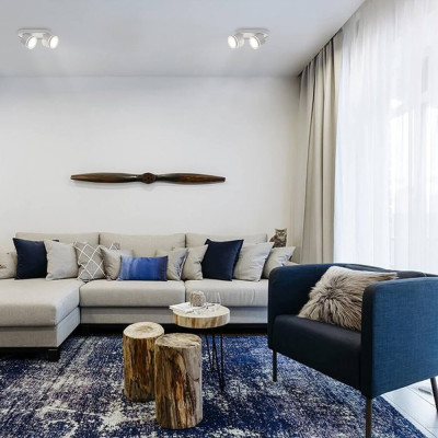 ML418-2 GX53, білий, подвійний, поворотний, 220*82*93 мм  ARD