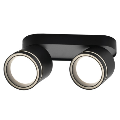 ML418-2 GX53, чорний, подвійний, поворотний, 220*82*93 мм  ARD