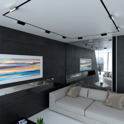 AL120F 30Вт 4000К 60 град чорний 414*33*75 мм ARD