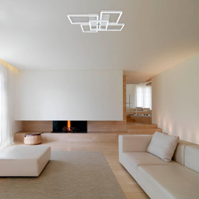 AL6495-1ARD 95W 6050Lm 3000K-6000K 710*490*95mm білий URBAN W