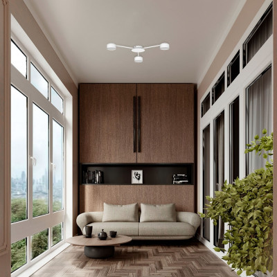 ML471-3, білий, 3*GX53, Ф630*55мм LC