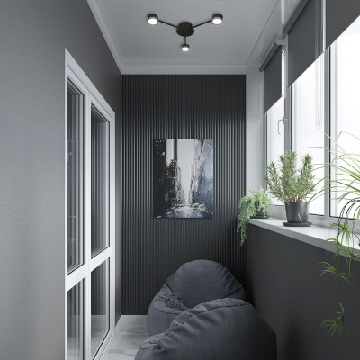 ML471-3, чорний, 3*GX53, Ф630*55мм LC