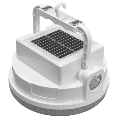EL301 акум. світильник з сонячною панеллю 170LED, 175*70 мм, 4х1200 мА-год, білий, LC