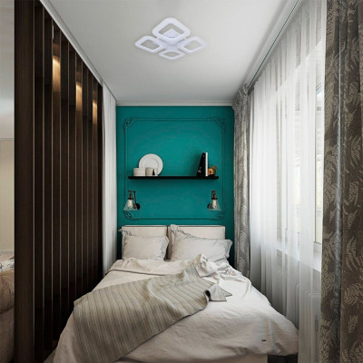 AL6550ARD 40W 4400Lm 5000K 355*355*70mm білий MATEO