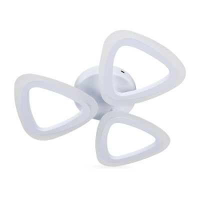 AL6553ARD 30W 3200Lm 5000K 410*370*70mm білий CLOVER