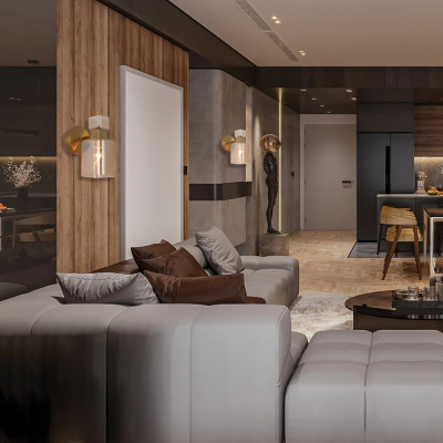 BL1110-2 E14*1 175*100*195 мм золотий ARD OLIVIA