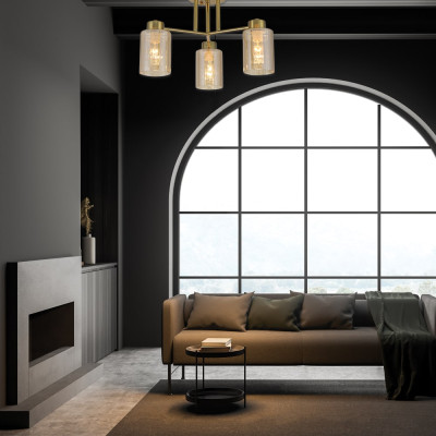 BL1330-2 E14*3 420*270 мм золотий ARD OSTIN