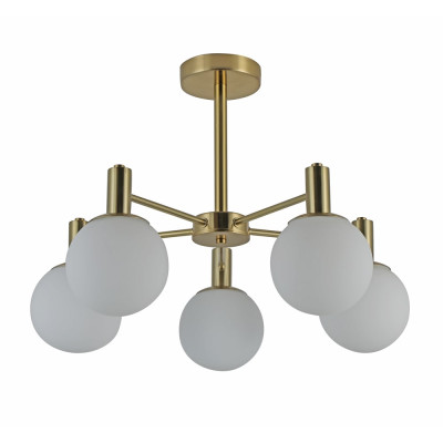 BL1550 E27*5 570*400 мм золотий+білий ARD NEAPOL